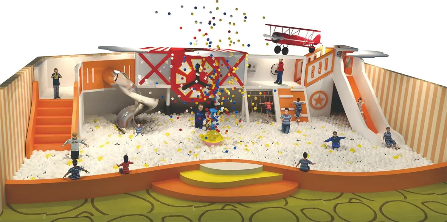 Tech World Series Indoor Naughty Castle Playground HD-TTB139