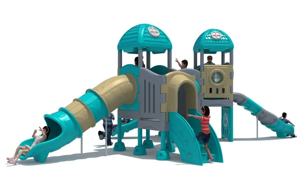 All-plastic HD-LSL015 Children's Slide Slide Combination