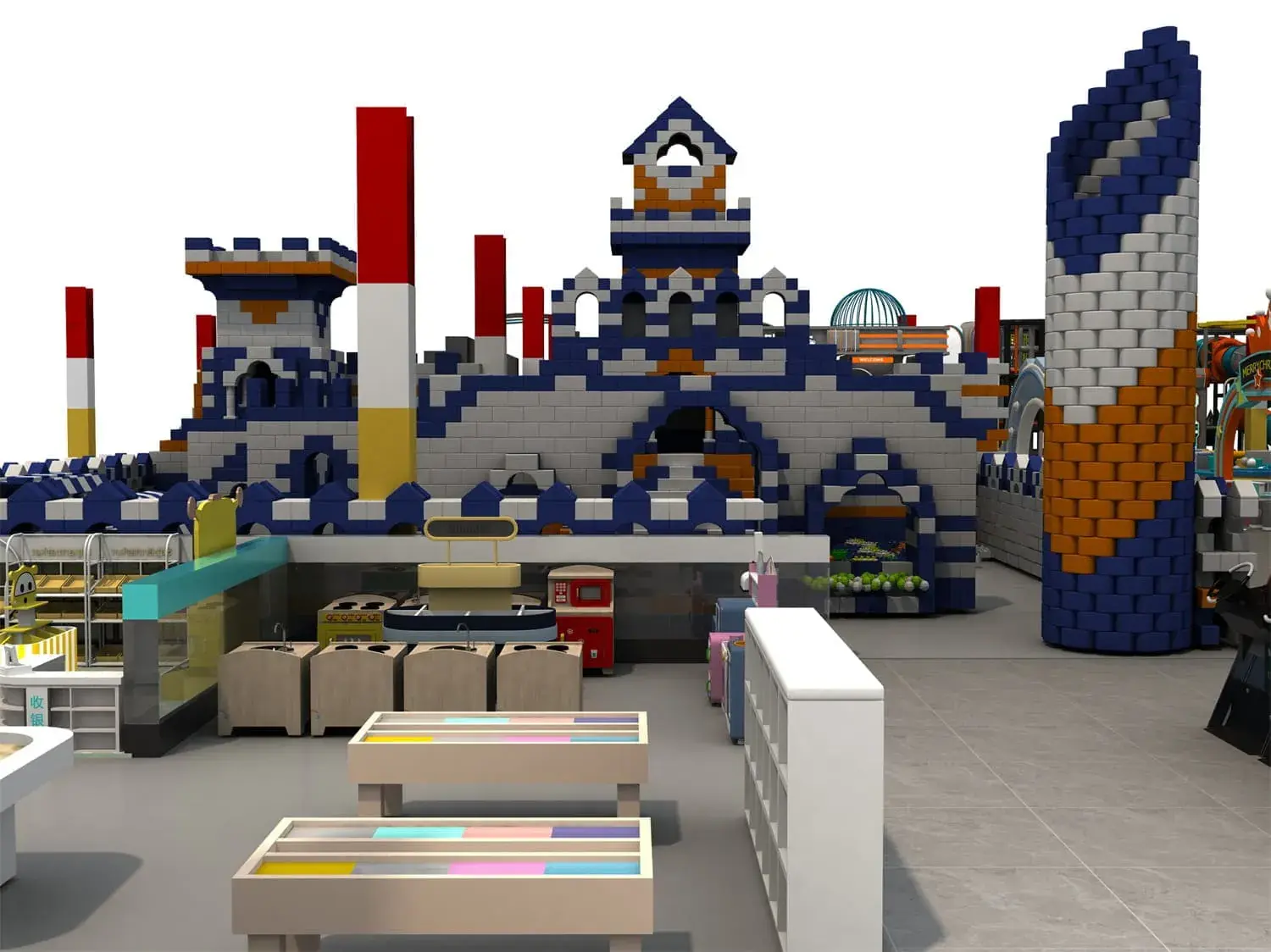 Technology World Theme Children's Playground HD-TTB122