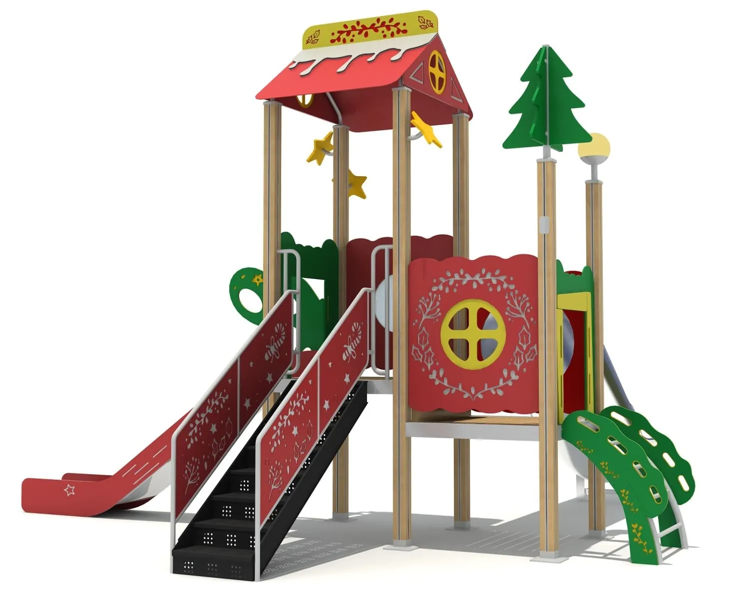 Fantasy in Vibrant Hues Series Combination Slide HD-LSM011