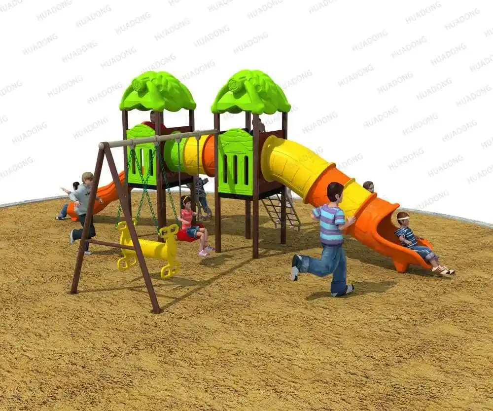 Garden Play HD-LHY009-Children's Slide Slide Combination