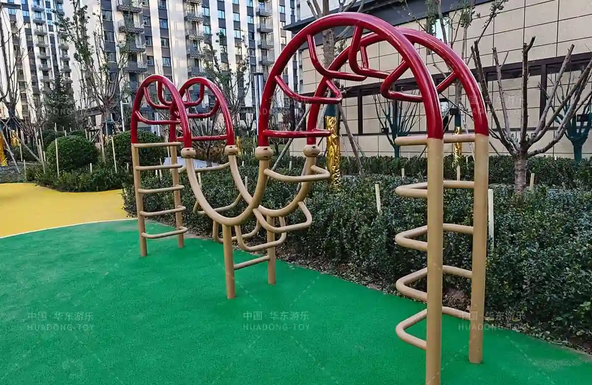 The grand completion of the traditional Chinese-style children's park at Taiyuan Jiaokong Zhidi Longjinyuan has been successfully achieved.