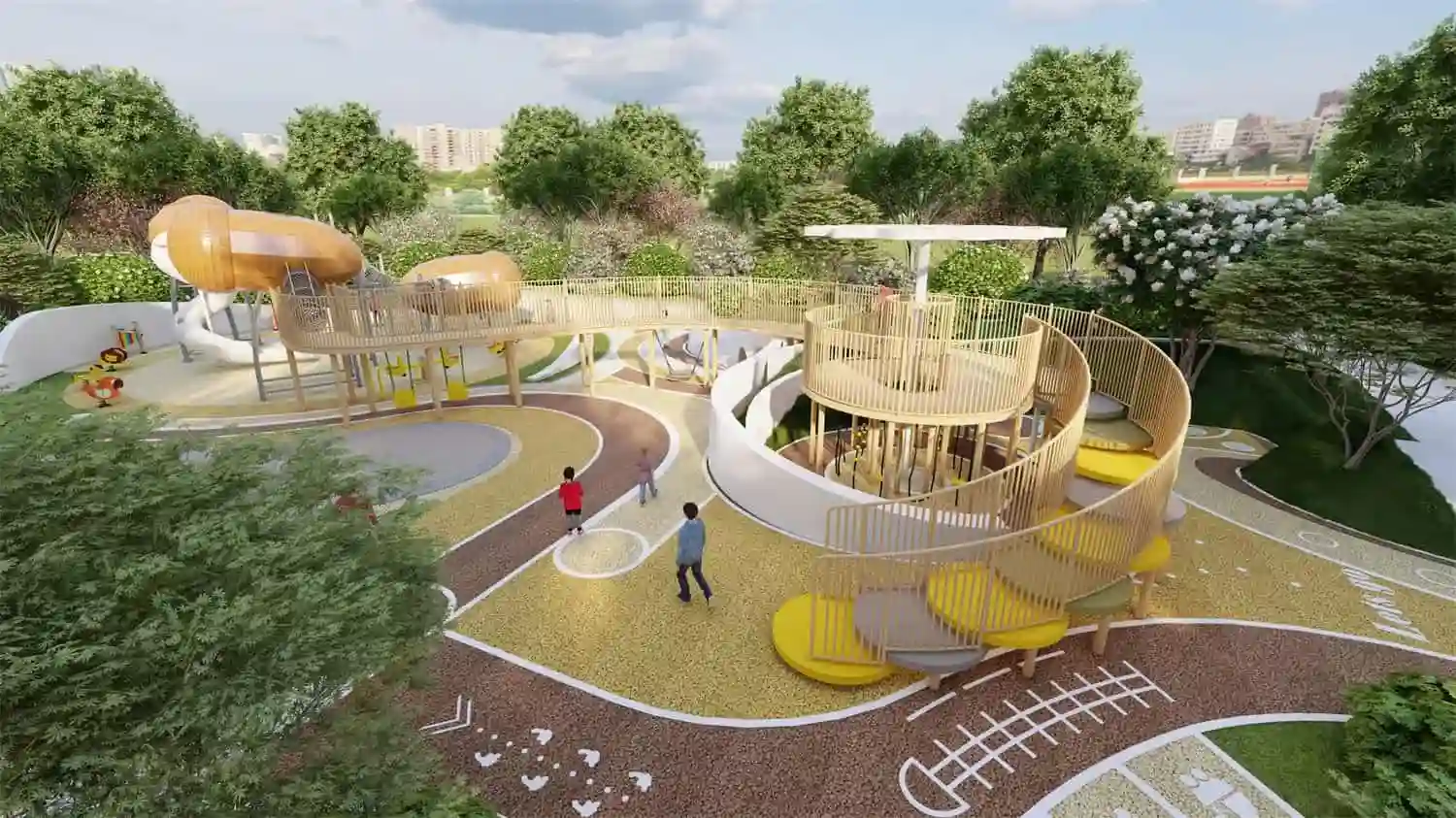 Customized Theme Park HD-DZT118-Squirrel House