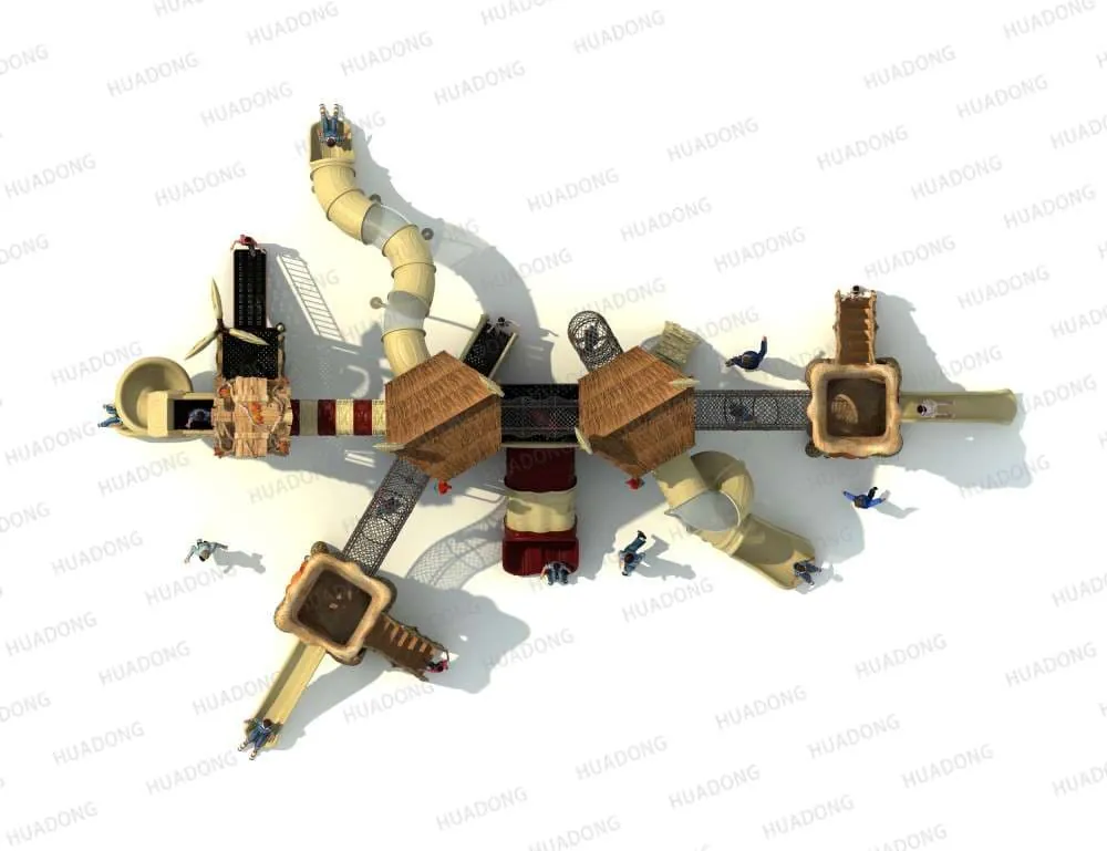 Ancient tribe HD-HYL004-Children's Slide Slide Combination