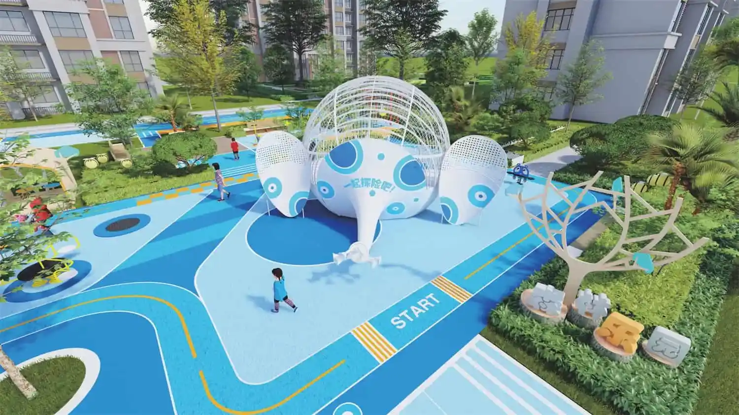 Customized Theme Park HD-DZT119-Aviation Control Tower Type A