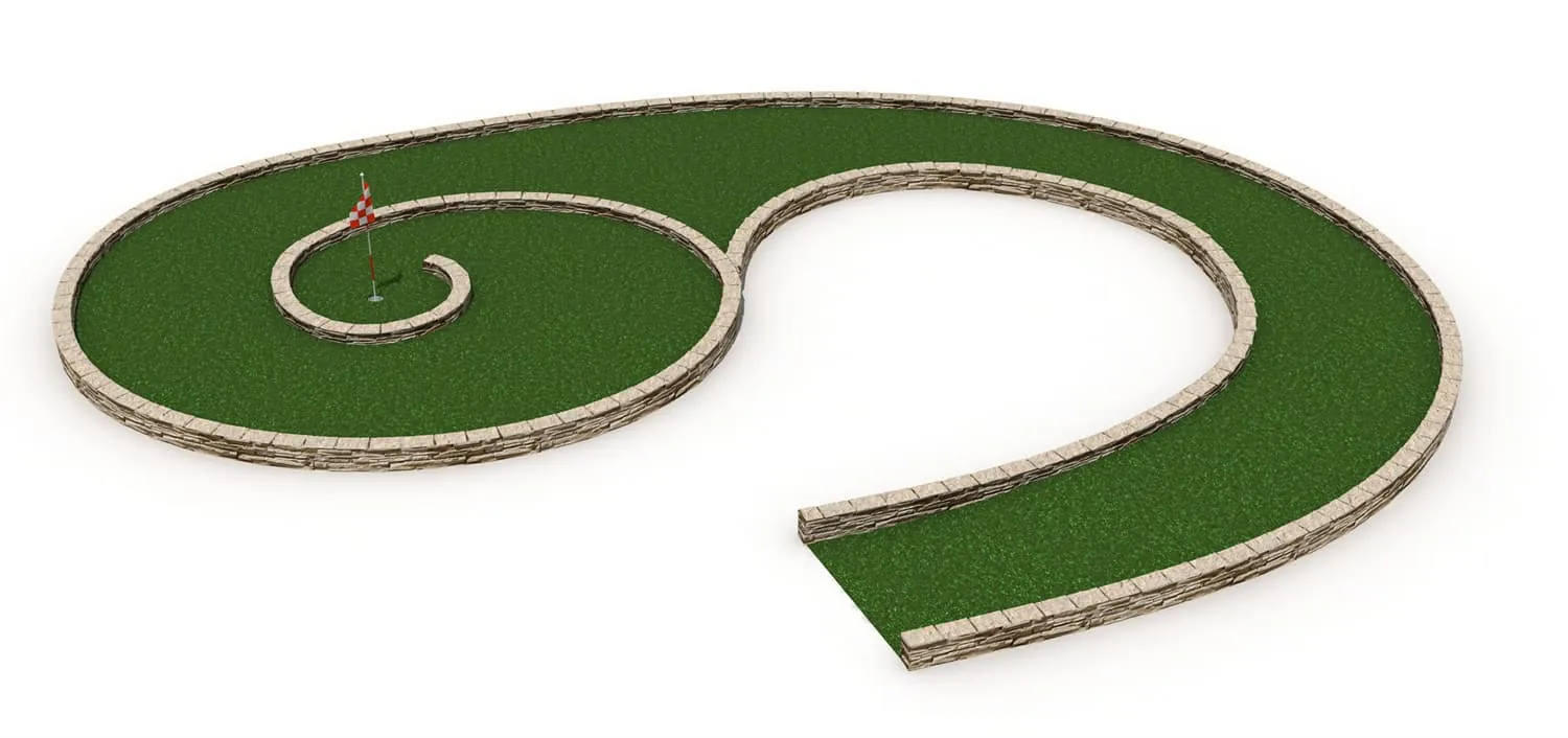 HuaDongPlay Mini Golf Course HD-GEF003~010