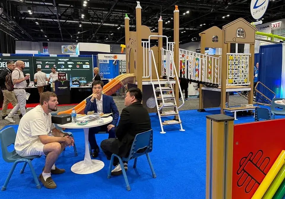 HuaDongPlay Amusement had a perfect ending at IAAPA EXPO 2024 in Orlando, USA