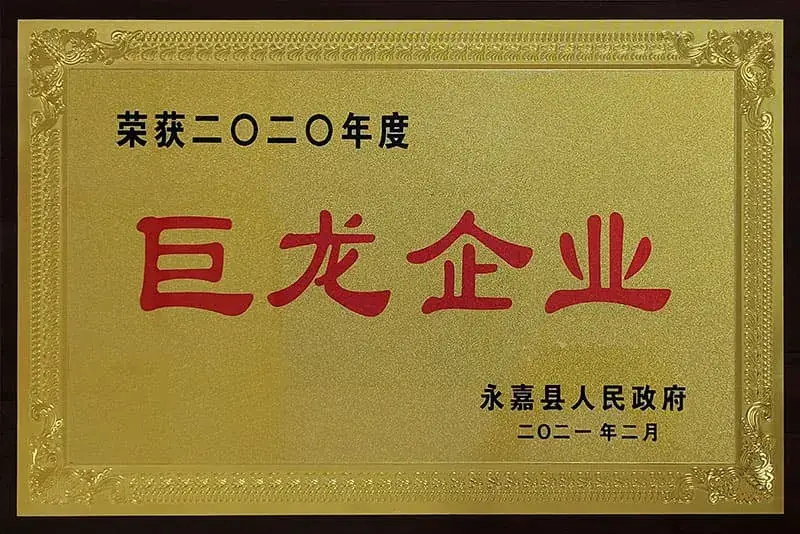 Good news: Congratulations to HuaDongPlay Amusement Equipment Co., Ltd. for winning the Yongjia County Dragon Enterprise and Yongjia County Mayor Quality Award!