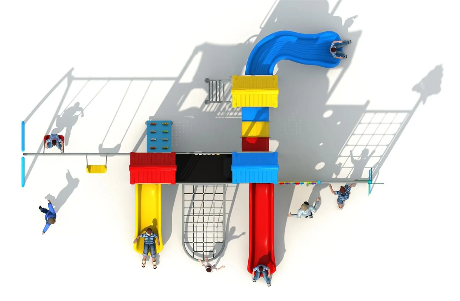 Garden Series HD-LHY031 - Children‘s Slide Slide Combination