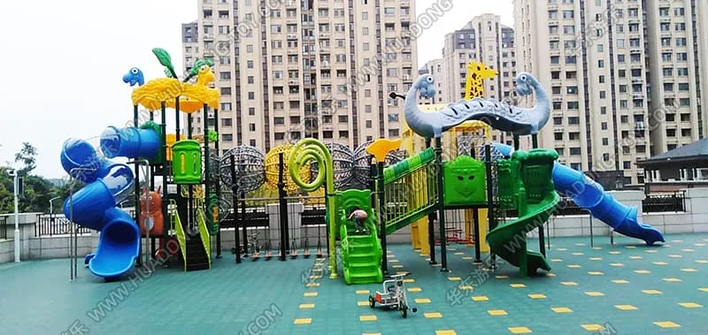 HuaDongPlay Amusement Kindergarten Animal World Case