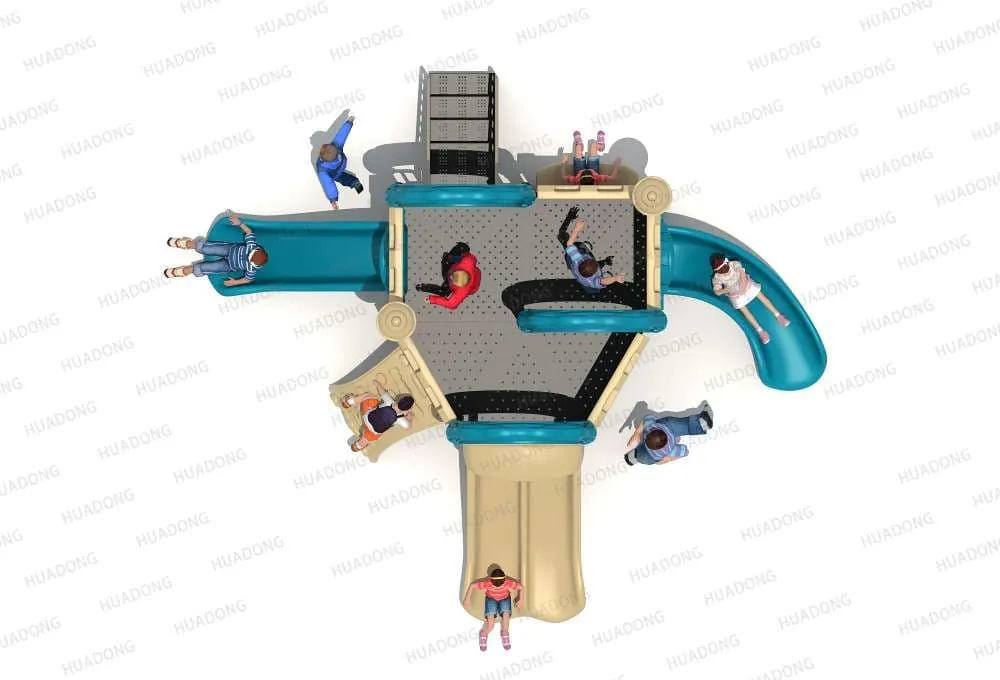 European-Korean Castle HD-HOH008 - Children's Slide, Slide Combination