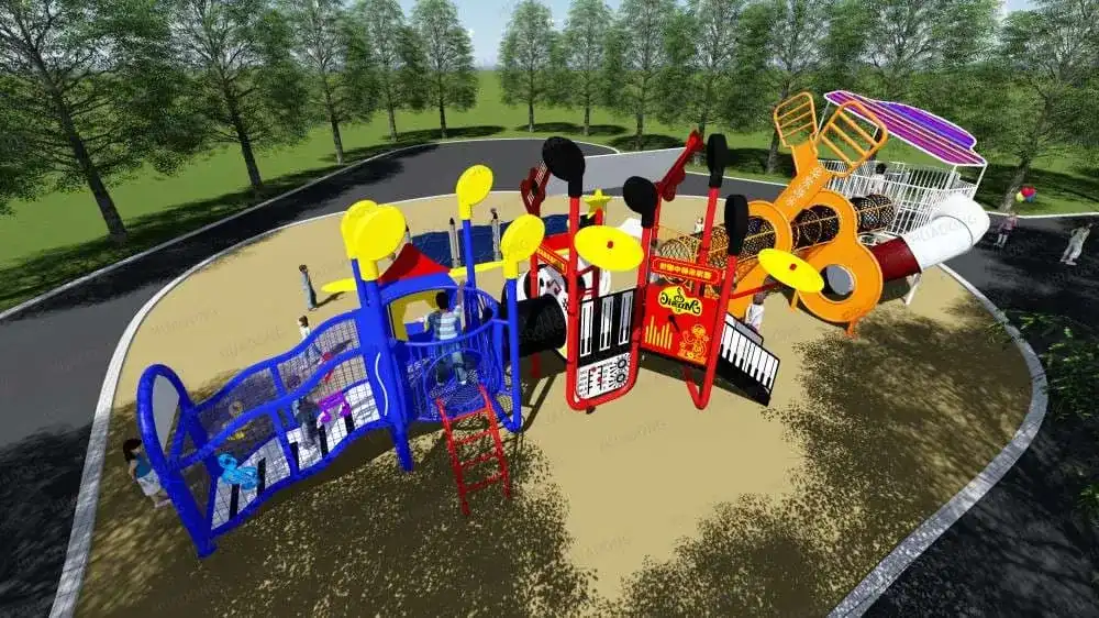 Performer Music Gathering HD-HYY012-Children's Slide Slide Combination