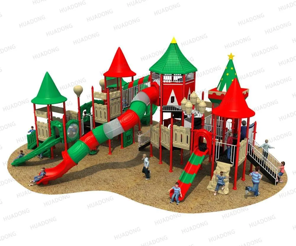 European-Korean Castle HD-HOH011 - Children's Slide Slide Combination