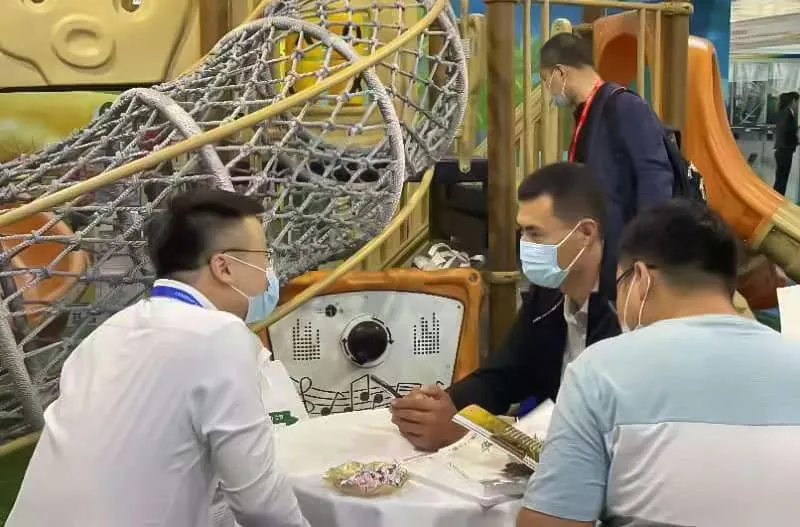 HuaDongPlay Amusement officially participated in the "23rd Beijing International Toys and Preschool Education Supplies Exhibition"