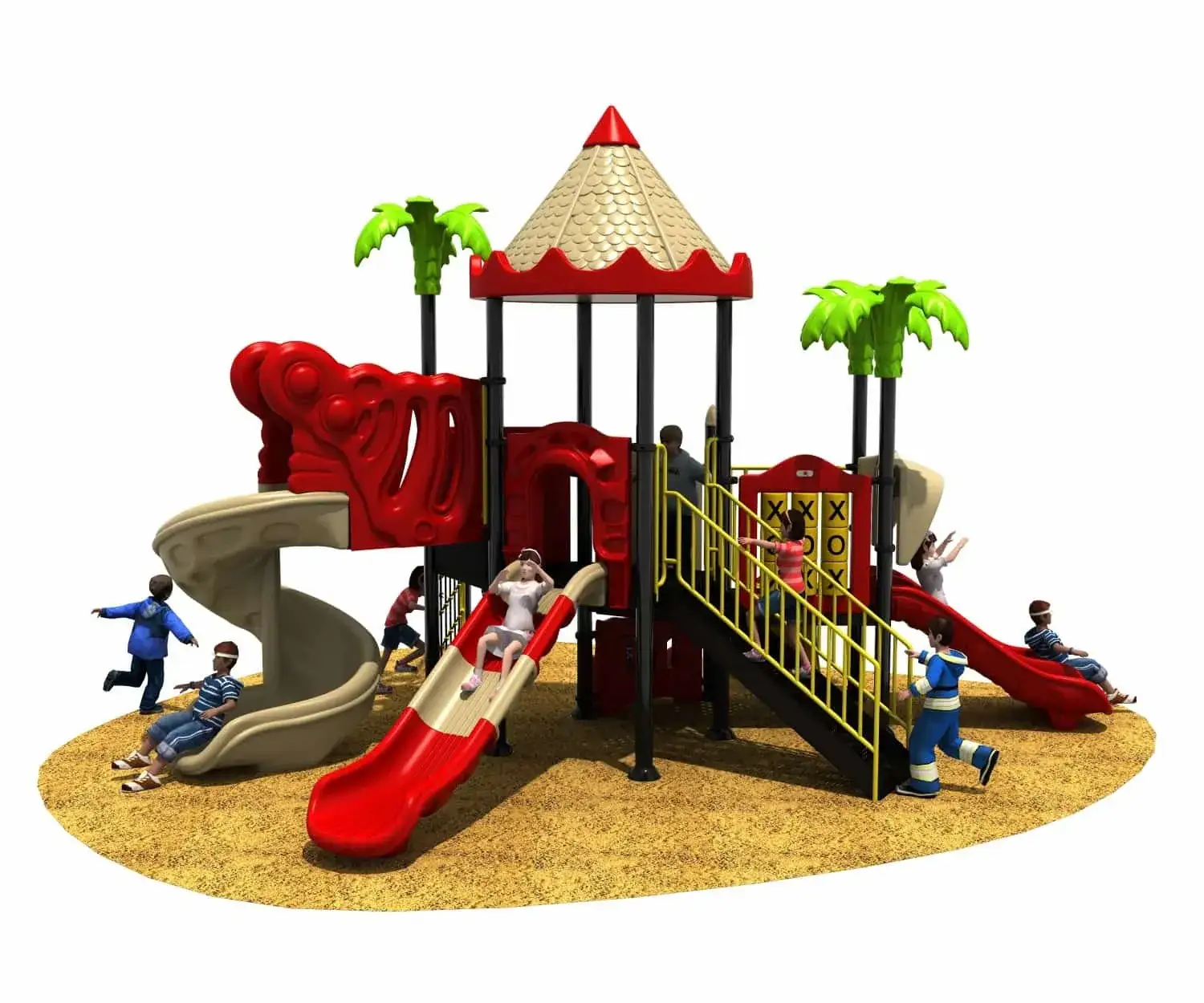 Nature HD-HZR005 - Children's Slide Slide Combination