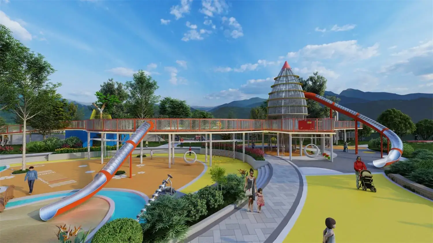 Customized Theme Park HD-DZT112-Cute Forest