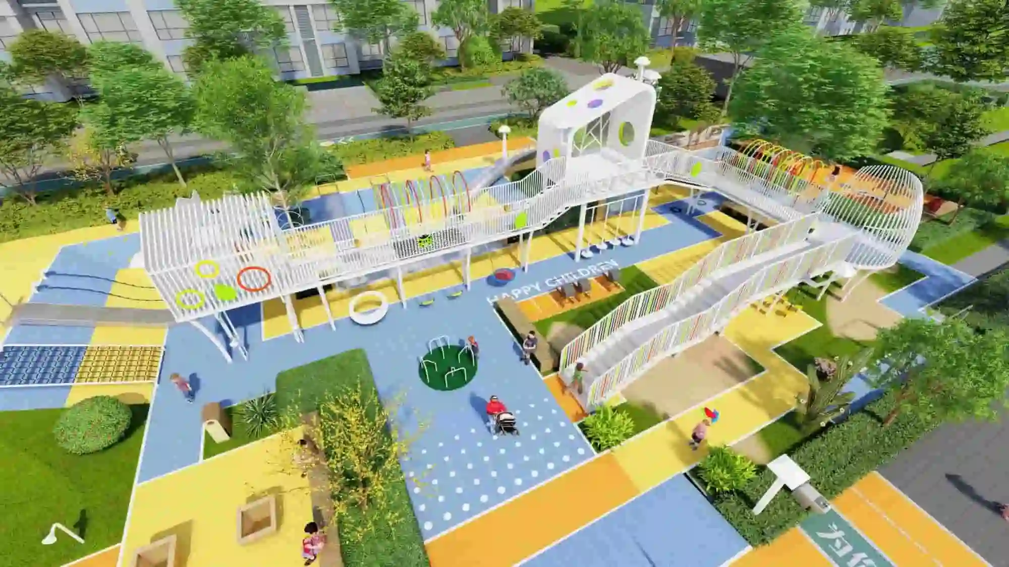 Rainbow Boardwalk Theme HD-DZT097