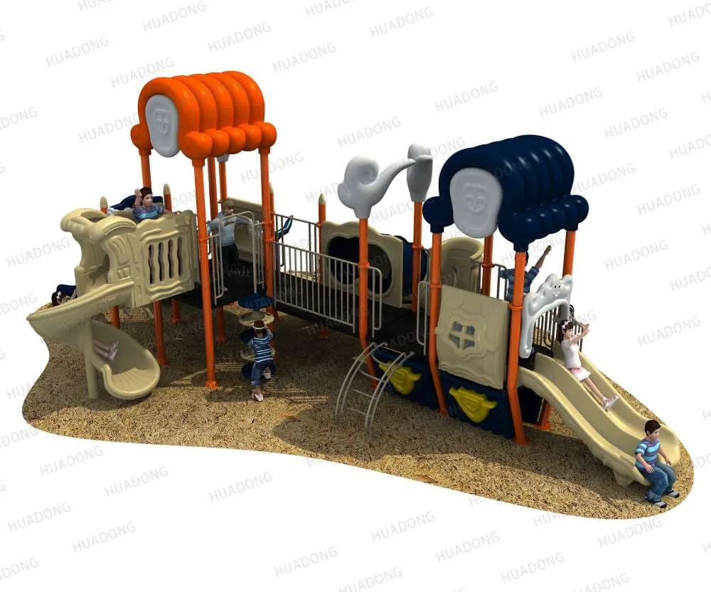 Auspicious Cloud Inverted House HD-HMH012-Children's Slide Slide Combination