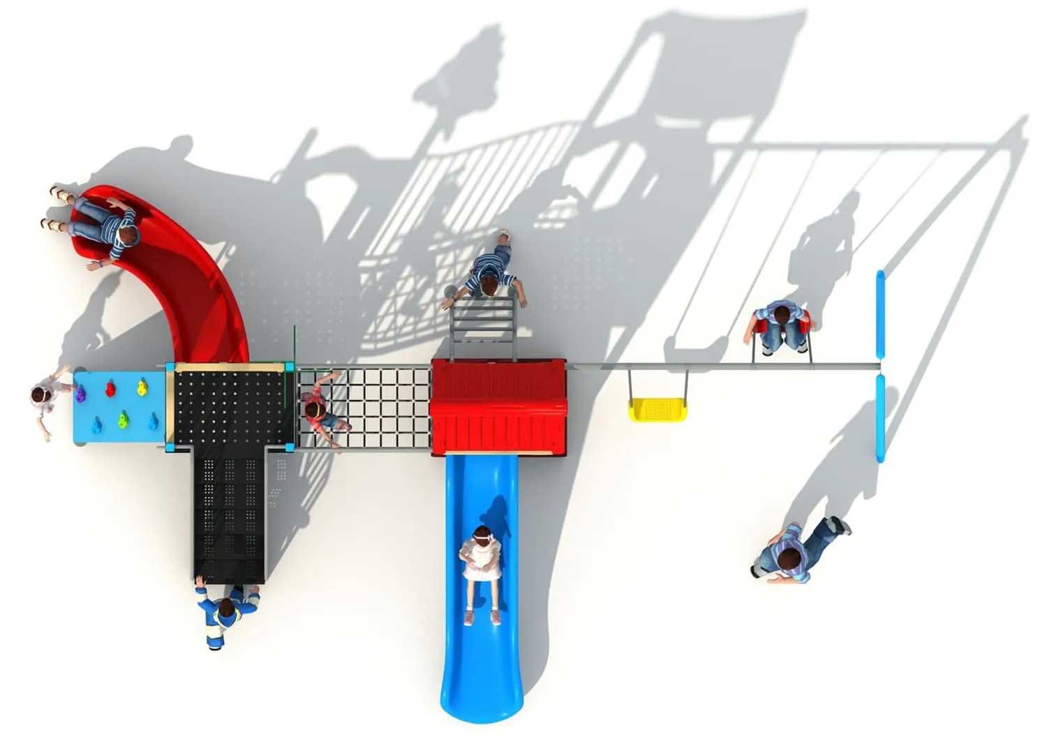 Garden Series HD-LHY031 - Children‘s Slide Slide Combination
