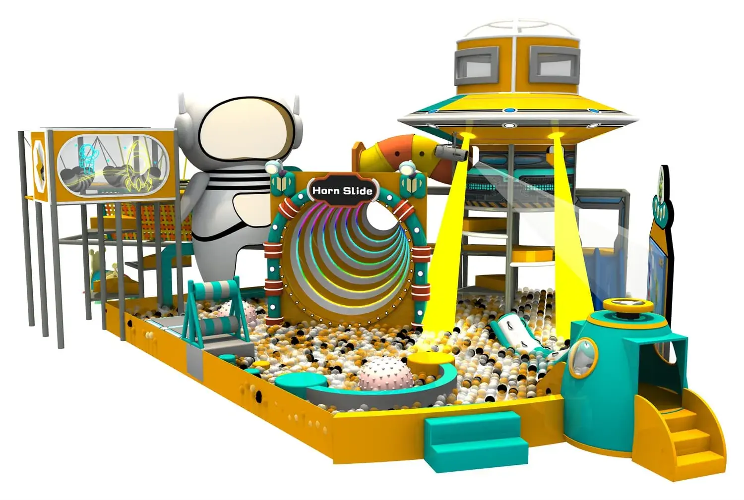 Children's Amusement Park with a Space Exploration Theme HD-TTB123