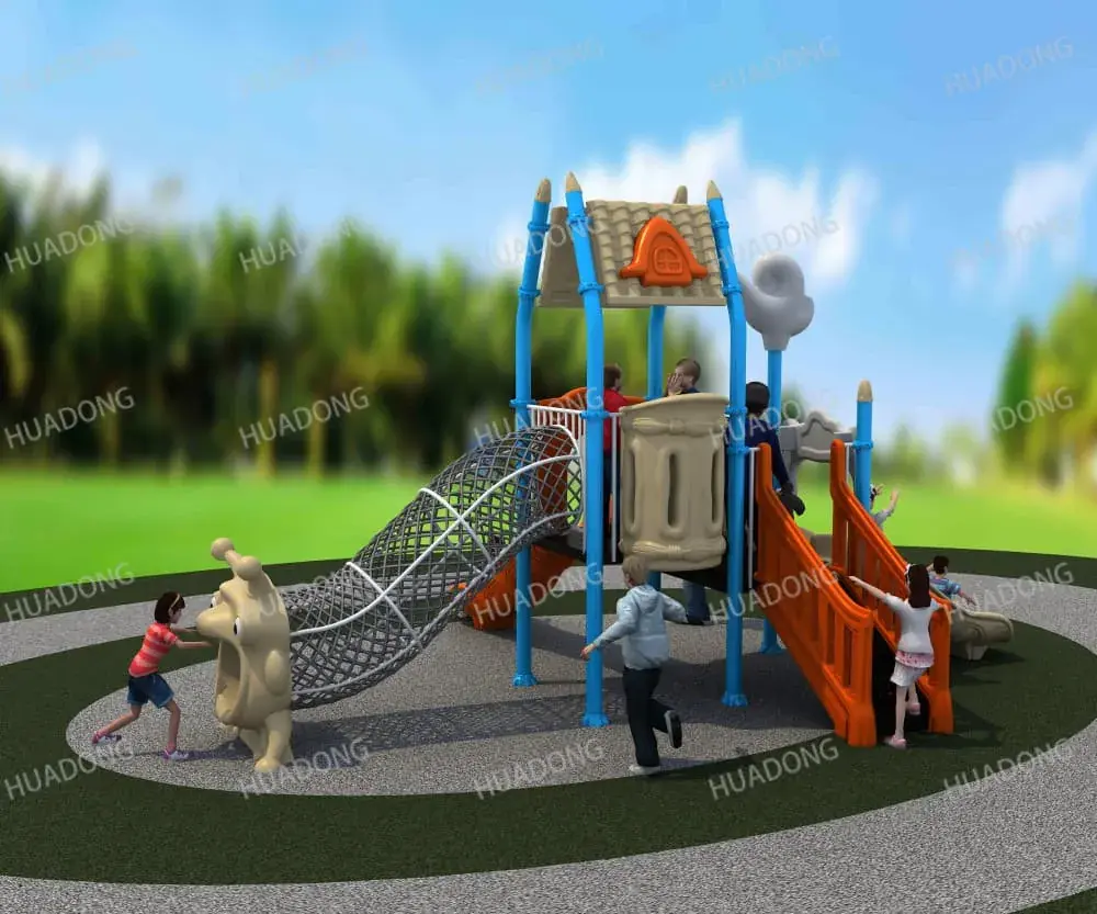 Auspicious Cloud Inverted House Outdoor Slide HD-HMH02