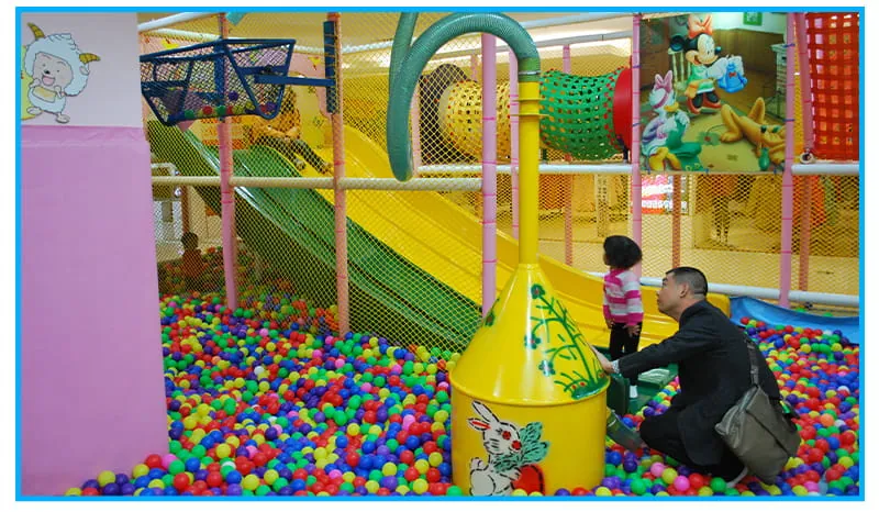 Indoor customizable children's amusement park