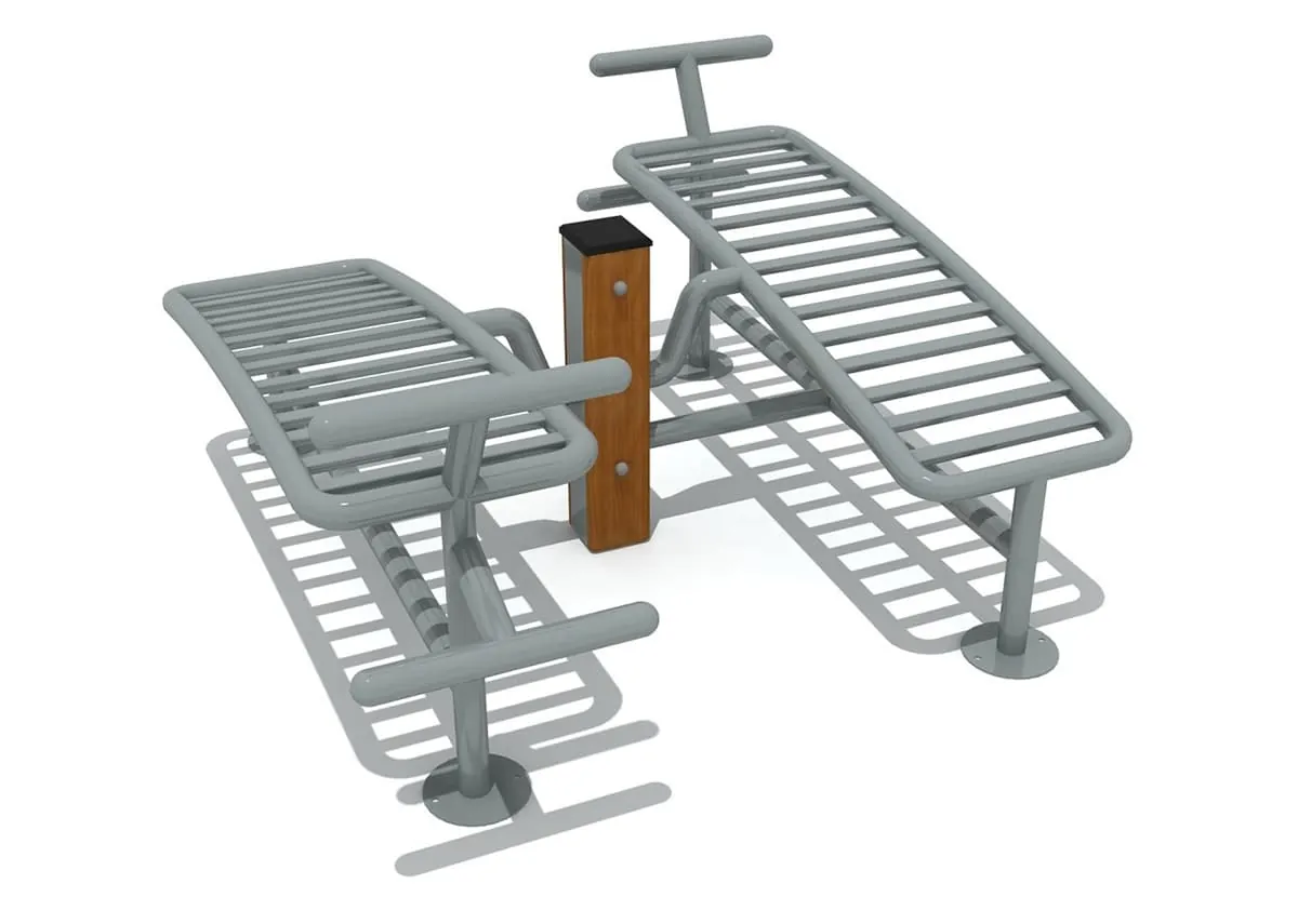 HuaDongPlay Playground Outdoor Adult Elderly Park Fitness Equipment