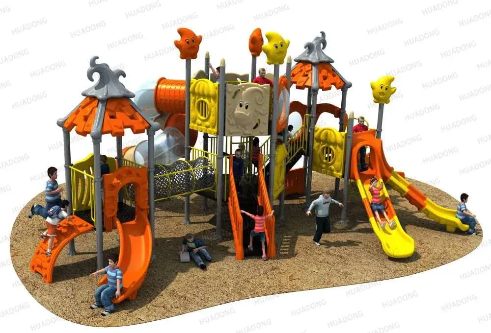 Magic House HD-HMF015 - Children's Slide Slide Combination