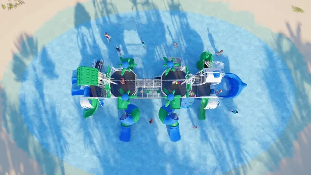 Water Park Combination Slide