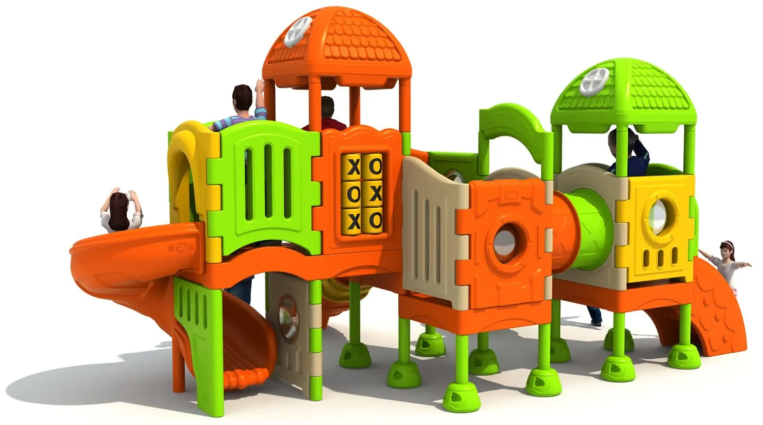 Large All-Plastic HD-LSL028 Children‘s Slide Slide Combination
