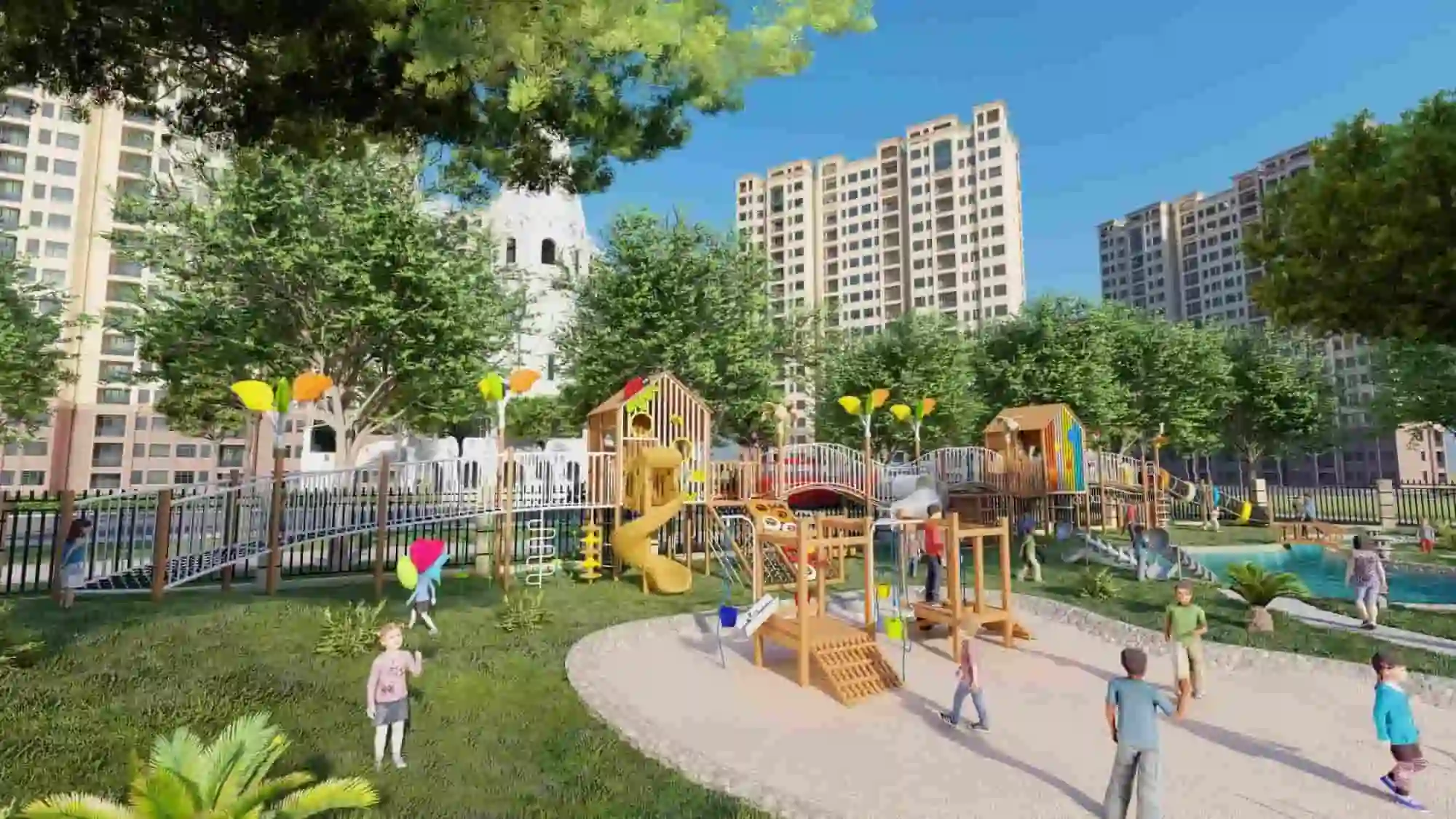 Fairy Tale Forest Park Non-Standard Customization HD-DZT086