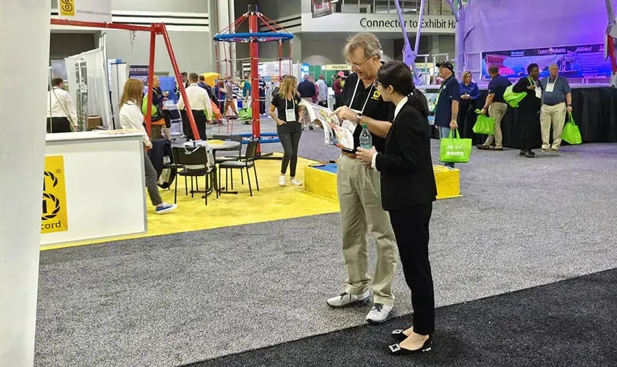 HuaDongPlay Amusement Ends Perfectly at the 2024 National Recreation & Park Facilities Exhibition