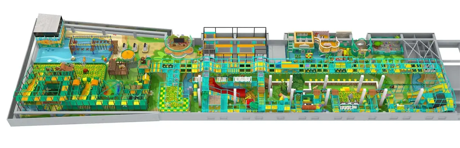 Nature Series Indoor Comprehensive Playground for Children HD-TTB140