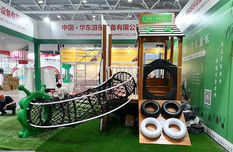 HuaDongPlay Amusement officially participated in the "32 International Toys and Educational Products (Shenzhen) Exhibition". "Officially launched