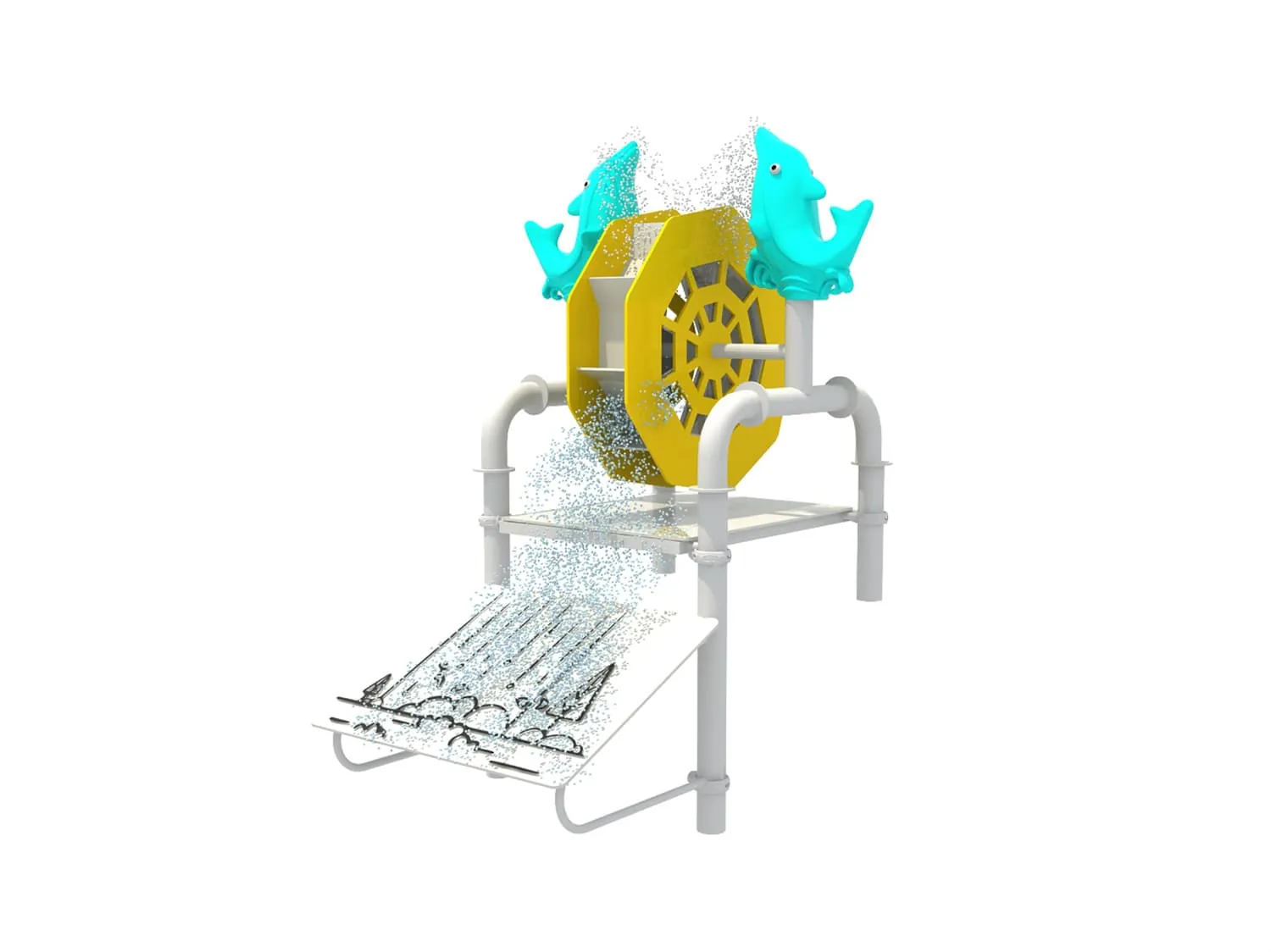 Water Park HD-LSH027 - Children‘s Slide Slide Combination