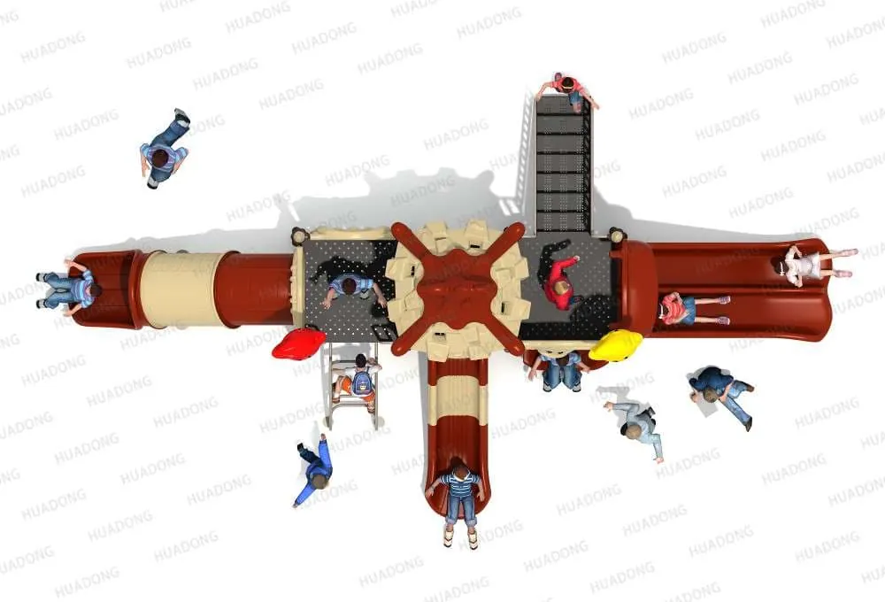 Magic House HD-HMF010 - Children's Slide Slide Combination